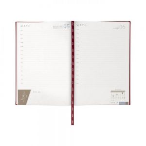 AGENDA DIARIA CLÁSICA 2027 personalizada